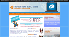 Desktop Screenshot of ingegneridelweb.com